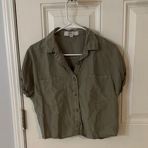 Thread & Supply Sage Button-Down Shirt